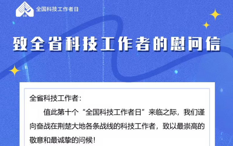 致全省科技工作者的慰問信